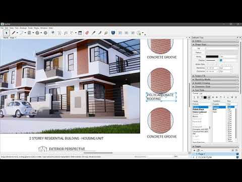 Sketchup Blueprint - Farmer's Housing Project