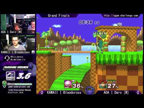 SG at GU 8.5 Grand Finals: Bloodcross (Meta Knight) vs AOA | Darc (Roy)