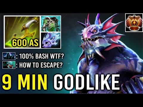 This is How To Carry Slardar vs Immortal Rank! 9 Min Godlike Swift Blink Crazy Fast Meta 7.28 Dota 2