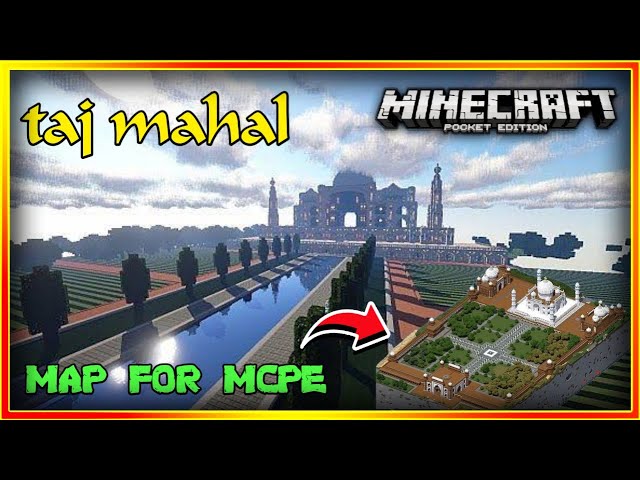 Map Taj Mahal Yg Keren Di Minecraft Pe💕💕💗 Minecraft Map