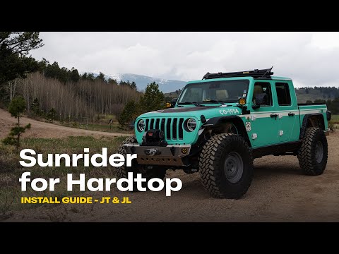 Sunrider for Hardtop Install - JL Wrangler / JT Gladiator