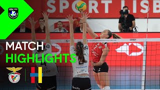 Download the video "Match Highlights I Sport LISBOA e Benfica vs. CD Heidelberg LAS PALMAS I #clvolley Women 2026"