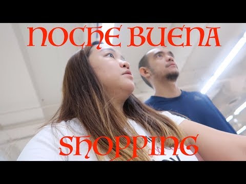 NOCHE BUENA SHOPPING! - anneclutzVLOGS