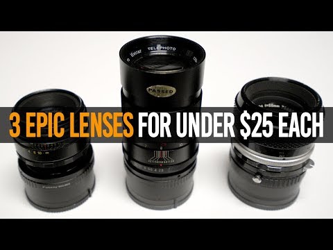 3 Epic Vintage Lenses for Under $25 Each