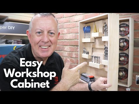 How to Build an Easy Workshop Cabinet