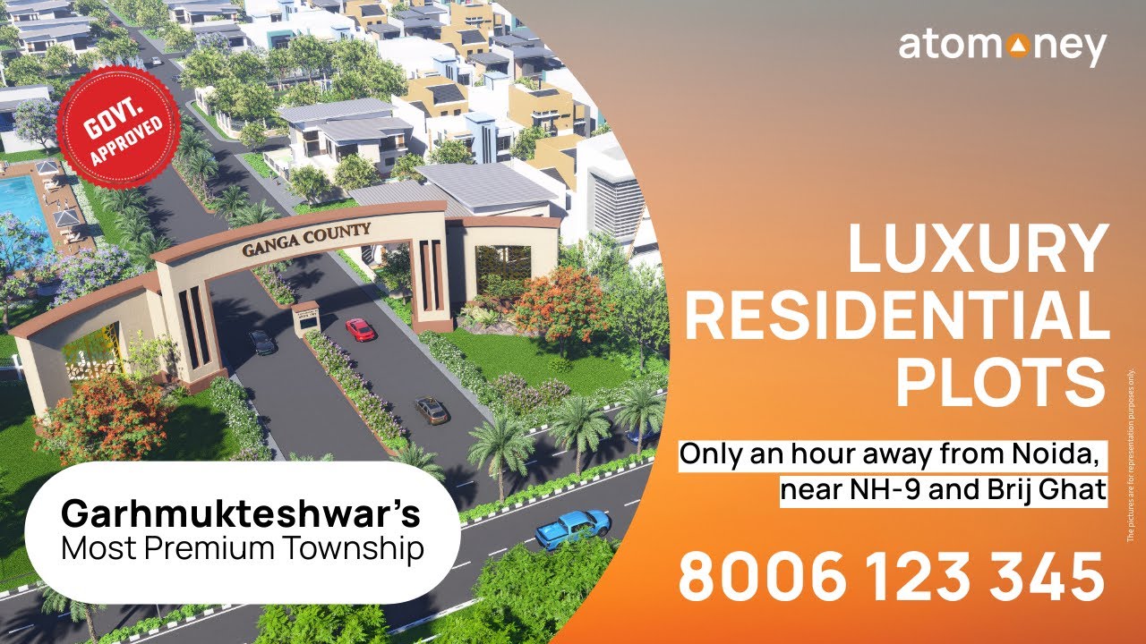 Garhmukteshwar Plot Township Ground Reality Video