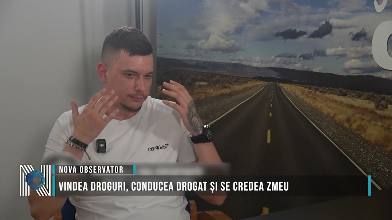 Vindea droguri, conducea drogat și se credea zmeu