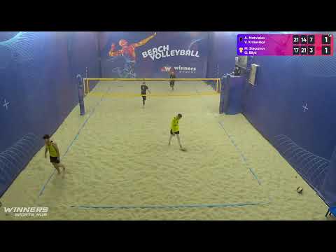 21:00 A. Matvieiev / V. Kraievskyi - M. Stepanov / O. Bilyk 19.03.2023 | Winners Beach Volleyball