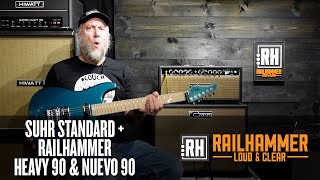 Video thumbnail for Railhammer Heavy 90 & Nuevo 90 in a Suhr Standard! by Railhammer Pickups