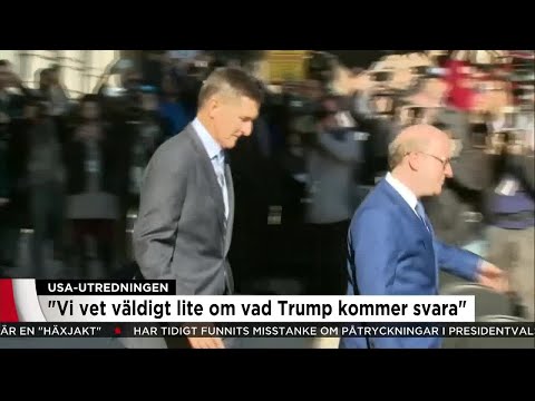 Michael Flynn beredd att vittna mot Trump – "bilden blir tydligare" - Nyheterna (TV4)