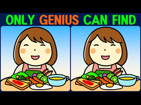 【Find the Difference】 Can you spot all the differences? Try it!