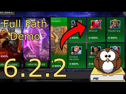 Full Run Through of 6.2.2 Severed - Easy Path - MCOC