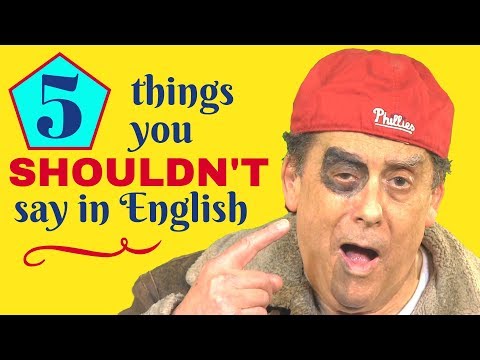 英語で言ってはいけない5つのこと（丁寧にしたいなら