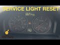 Volvo V50 Service light reset procedure 2004 - 2012