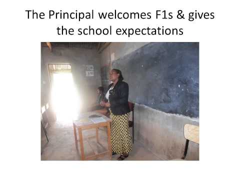 MUNYU MIXED DAY SECONDARY SCHOOL   FORM 1 INDUCTION 2014