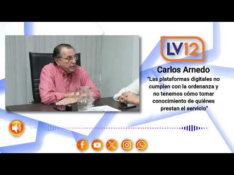 Carlos Arnedo, secretario de Movilidad Urbana de San Miguel de Tucumán
