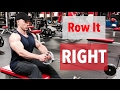 Seated Cable Row - Done Right