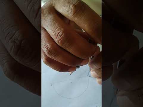 Hexagon of side 32 mm using ARC method