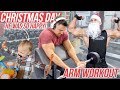 FAKE CHRISTMAS MORNING | ARM WORKOUT