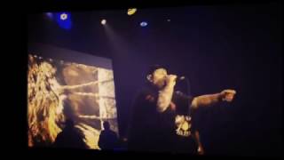 Vinnie Paz- LIVE verse from song &quot;Genghis Khan&quot; on Violent by Design Album