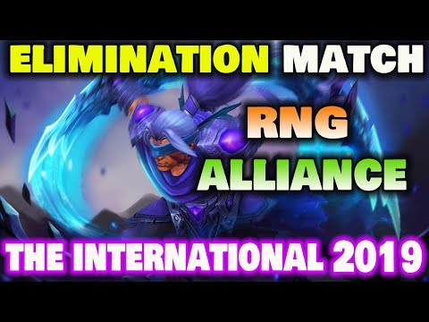 RNG vs Alliance BO1 Lower Bracket Highlights The International 2019