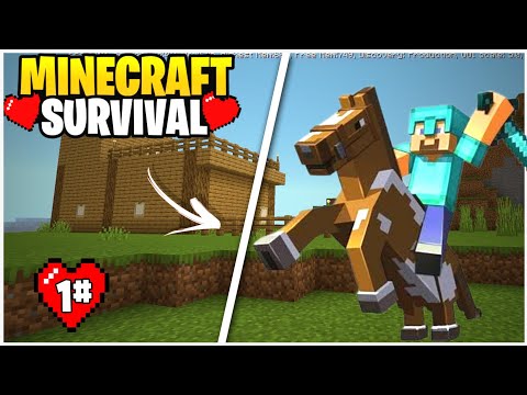 Minecraft Survival Series: SkarFF Part 1