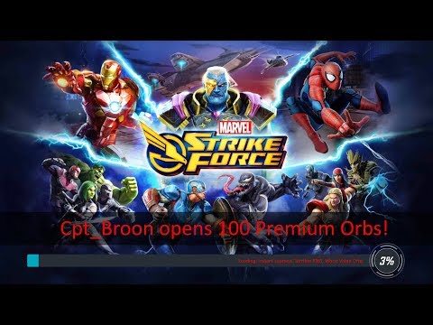 Marvel Strike Force - 100 Premium Orbs Opened - Worth it?