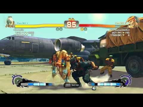 Super Street Fighter 4 AE 2012:  MarvelDr vs PJS RamenAddict