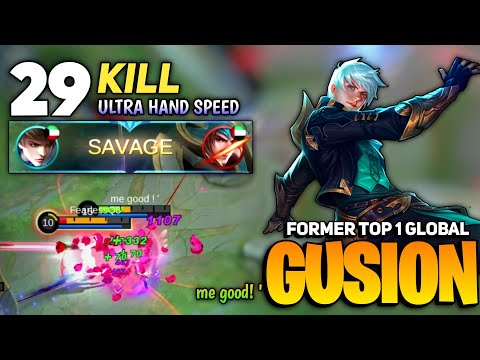 SAVAGE! Gusion Best Build 2021 [ Former Top 1 Global Gusion ] By me good! ` - Mobile Legends