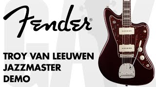 Video thumbnail for Fender - Troy Van Leeuwen Jazzmaster Demo at GAK by GAK