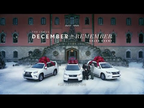 (2024 Xmas SP) (USA) 2013 Lexus December To Remember Commercial 03