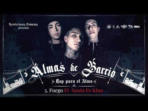 Almas De Barrio Feat. Santa Fe Klan - Fuego (Audio Oficial)