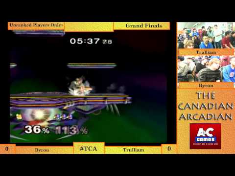 Grand Finals - Byron (Fox/Puff) vs Trulliam (Falco) Canadian Arcadian