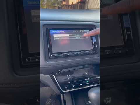 ENGLISH language for HONDA gathers VXM-152 radio - unlock code and sd card