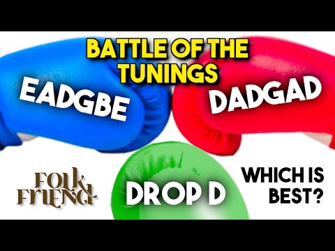 Battle of the Irish guitar tunings: EADGBE (standard) VS Drop D VS DADGAD - Which is best?