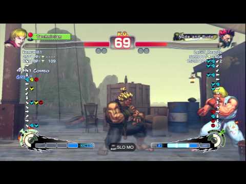 kemuel81 (Ken) Vs LeGiT_ReapZz (Akuma) SSF4 AE Ranked Matches - PSN