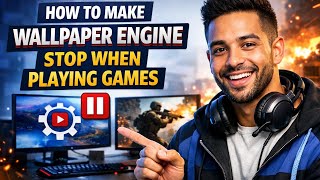 How to MAKE WALLPAPER ENGINE STOP WHEN PLAYING GAMES (Step by Step)