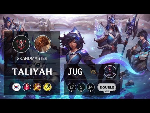 Taliyah Jungle vs Elise - KR Grandmaster Patch 9.7