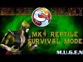 Mortal Kombat Project 4 1 Season 2 Final MK4 Reptile Survival Mode MUGEN 1080p 60fps