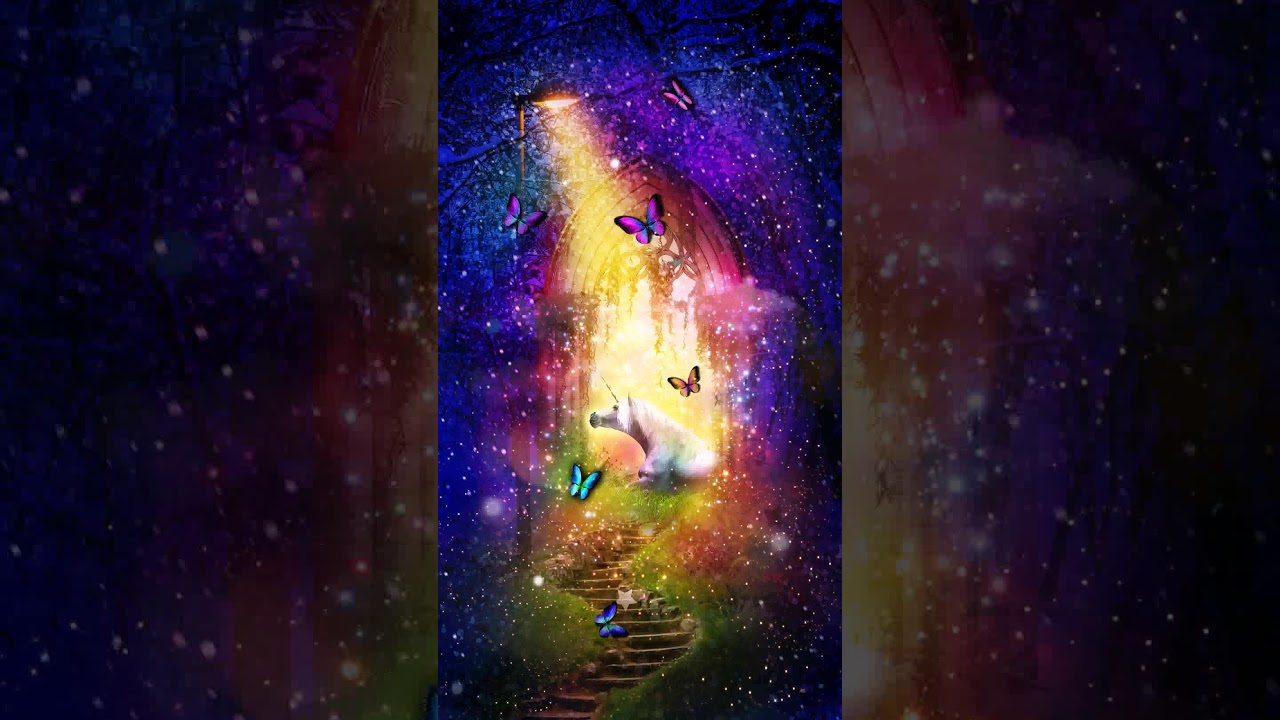 [Samsung Theme-Live Wallpaper] The portal of enchanted forest