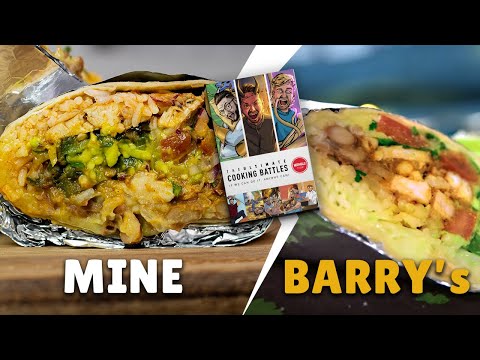 I Tried CHARRED CHICKEN BURRITO From Sorted's Ultimate Cooking Battles Cookbook | Recipe Review