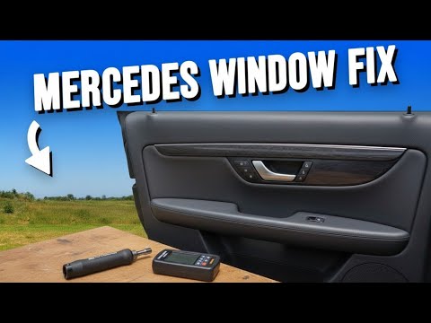 Mercedes Car Window Reset - Fix Auto Up and down FREE no tools required 