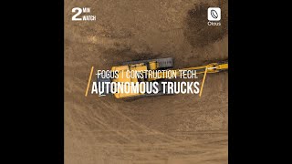 Autonomous Construction Vehicles | Equipment | Robots