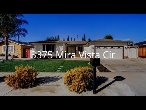 3375 Mira Vista Cir San Jose, CA  95132