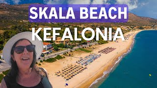 GREECE KEFALONIA Skala Beach Revealed in a Walking Tour