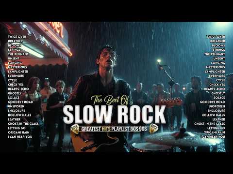🔵 Timeless Slow Rock Classics & Soft Rock Hits 🎸 | Deep Relaxing Rock Mix