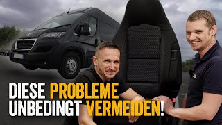 DIY Montage deiner eigenen Drehkosole & Pilotensitze im Citroën Jumper - Einbau Schritt für Schritt