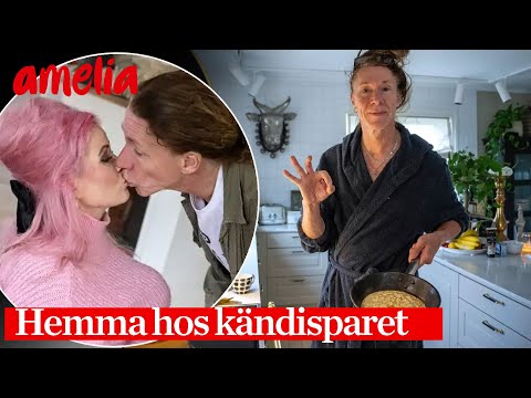 Titta in hemma hos Melinda Jacobs och Martin ”E-type” Erikson