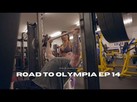 ROAD TO THE OLYMPIA EP14: Push day at the NPC/IFBB Gym- 2 weeks 3 days