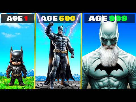 Surviving 999 YEARS As BATMAN in GTA 5